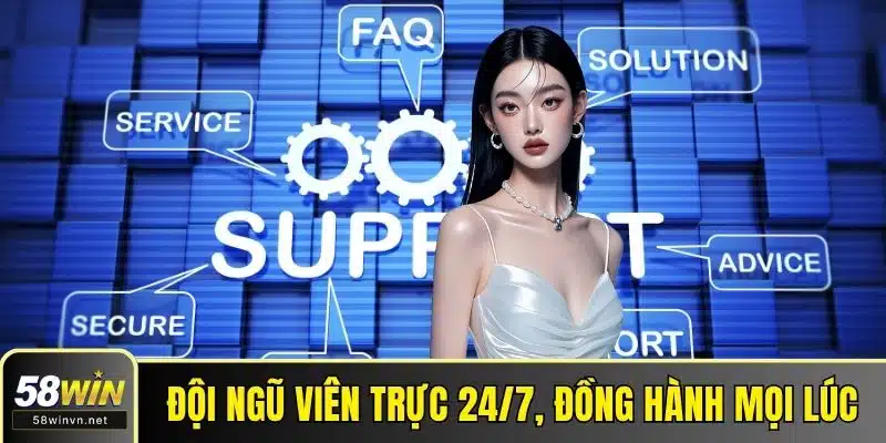Đội ngũ viên trực 24/7, đồng hành mọi lúc