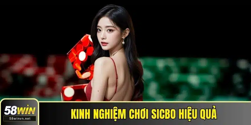 Kinh nghiệm chơi sicbo