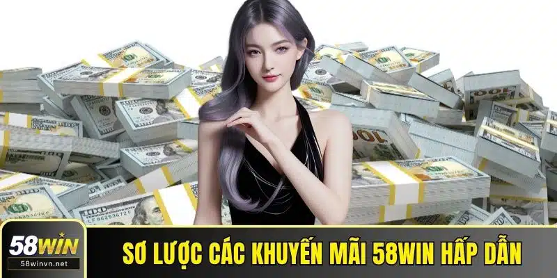 Sơ lược các khuyến mãi 58WIN hấp dẫn