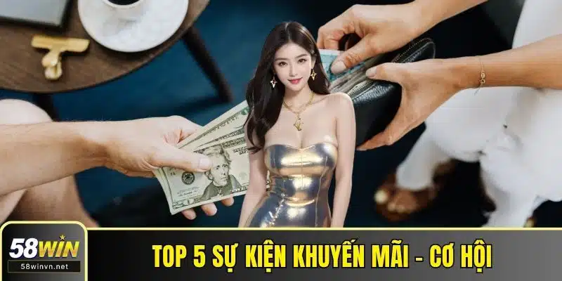 Top 5 sự kiện khuyến mãi